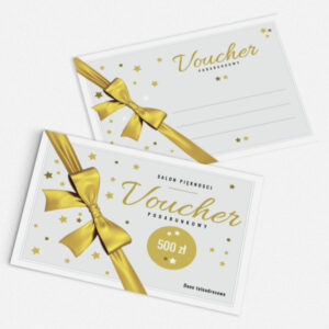 Voucher Gold awers i rewers